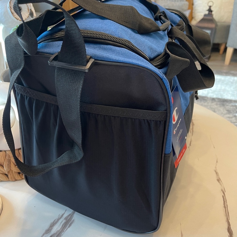 CHAMPION Prologue Duffel Bag In Blue/Black (Unisex) - Picture 4 of 11